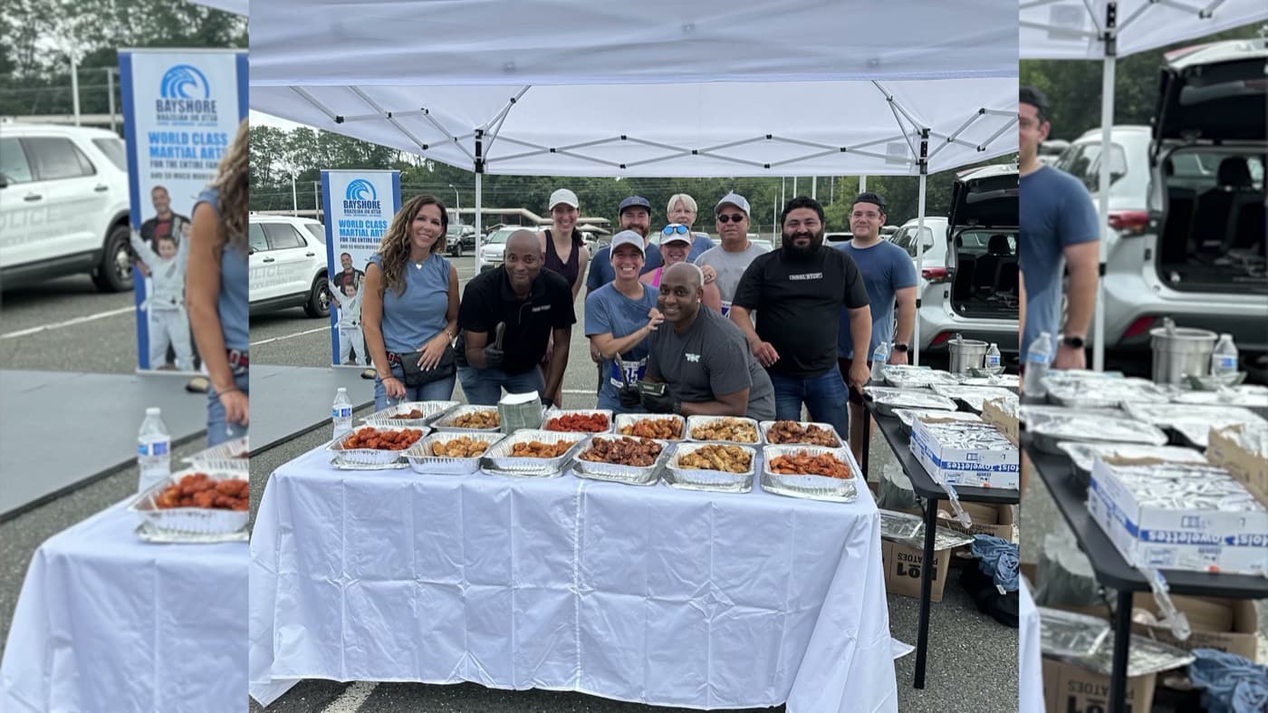 Catering a community charity event
