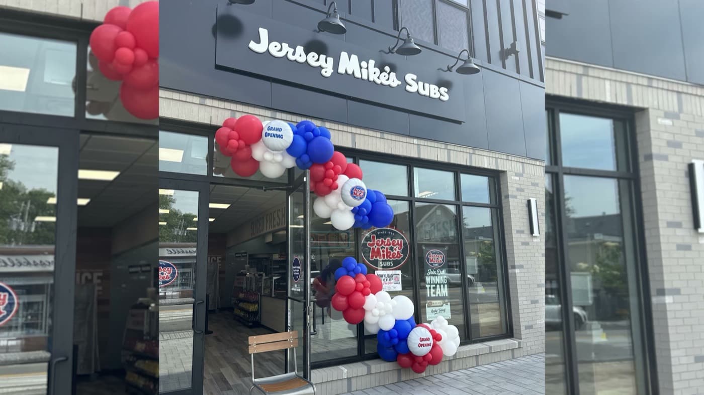Grand-opening day balloons